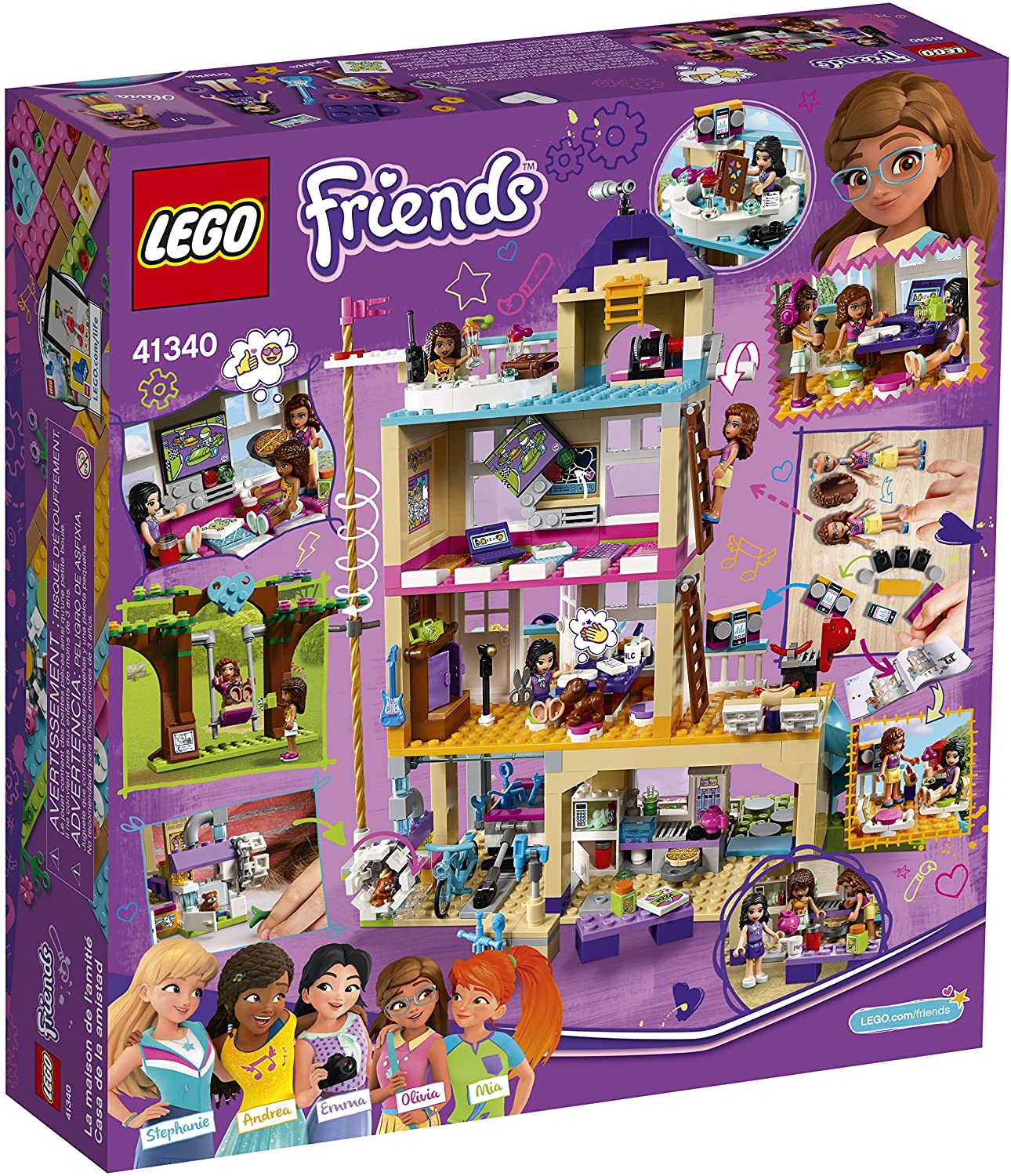 LEGO® Friends 41340 Friendship House – AESOP'S FABLE