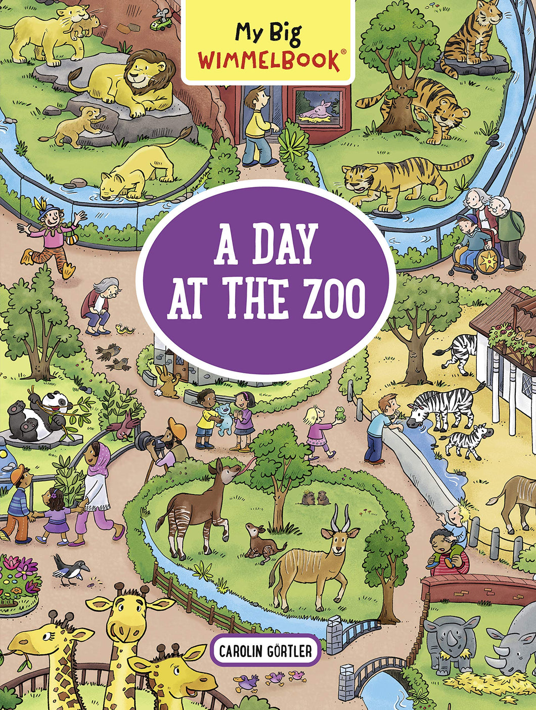 My Big Wimmelbook―A Day at the Zoo