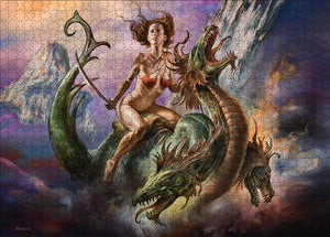Boris Vallejo Fearless Rider Puzzle (1000 pieces)