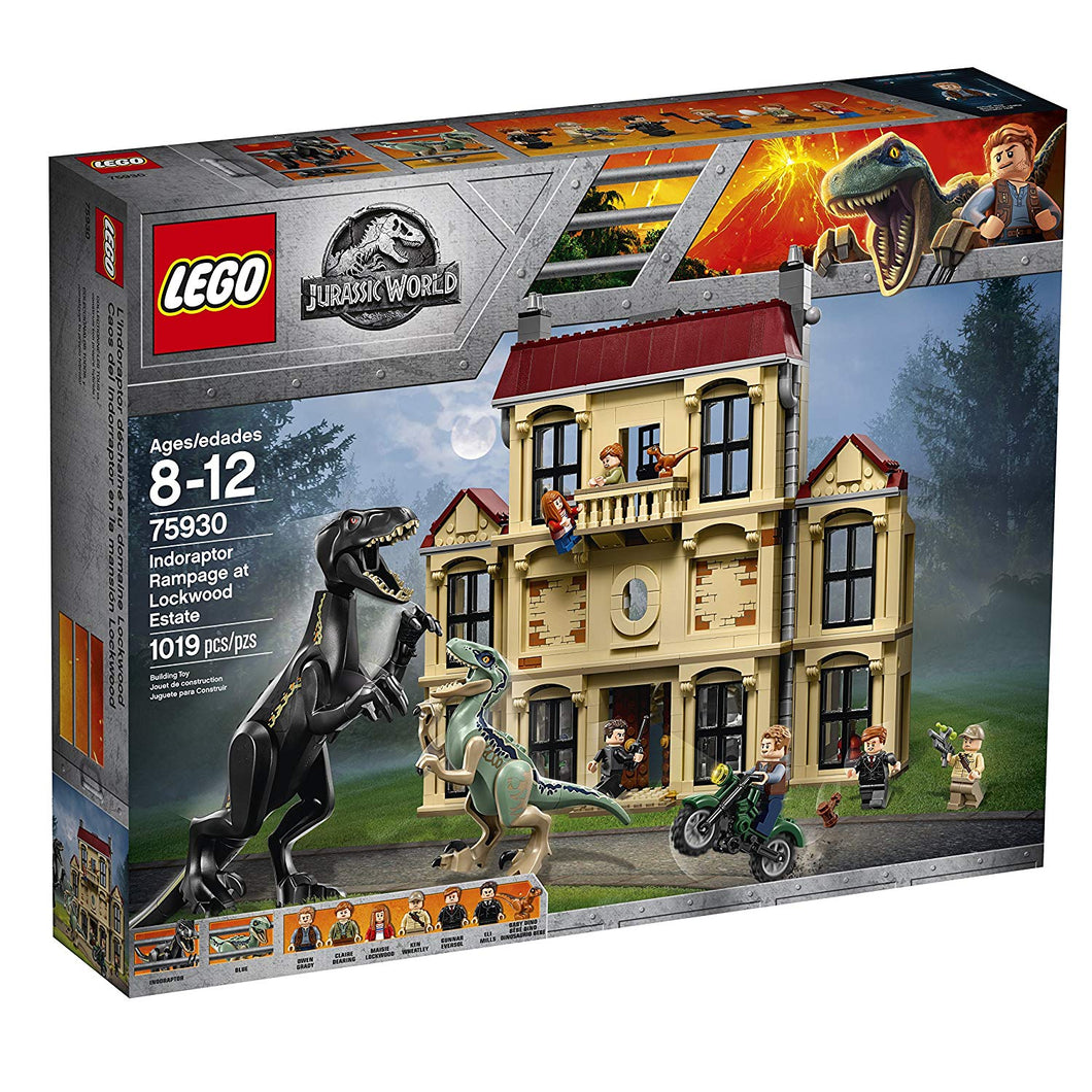 LEGO® Jurassic World 75930 Indoraptor Rampage at Lockwood Estate (1019 pieces)