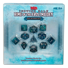 Load image into Gallery viewer, Icewind Dale: Rime of the Frostmaiden Dice and Miscellany (Dungeons &amp; Dragons)