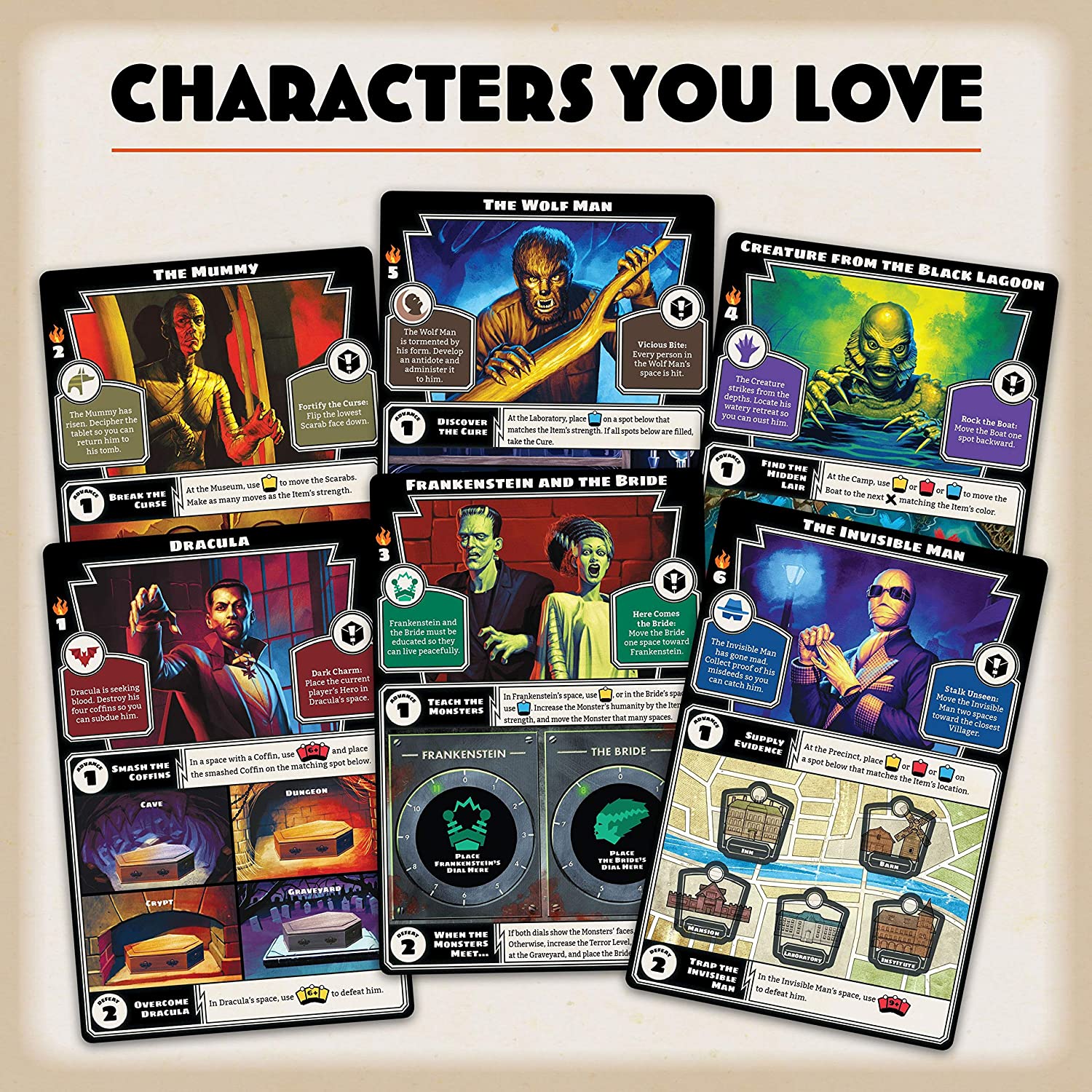 universal monsters game Horrified: Universal Monsters – AESOP'S FABLE