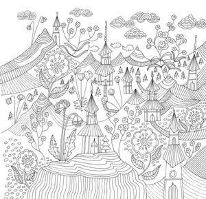 Zen Garden (Artist's Coloring Book)