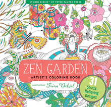 Load image into Gallery viewer, Zen Garden (Artist&#39;s Coloring Book)