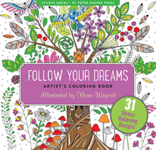 Load image into Gallery viewer, Follow Your Dreams (Artist&#39;s Coloring Book)