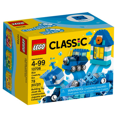 LEGO® CLASSIC 10706 Blue Creativity Box (78 pieces)