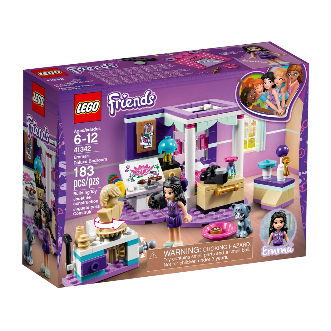 LEGO® Friends 41342 Emma's Deluxe Bedroom (183 pieces)
