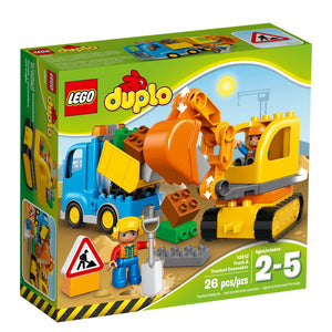 LEGO® DUPLO® 10812 Truck & Tracked Excavator (26 pieces)