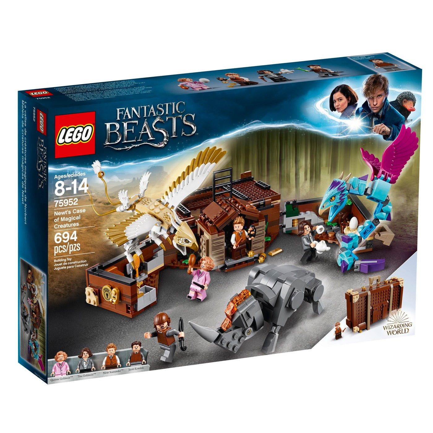LEGO® Harry Potter™ 75952 Fantastic Beasts Newt's Case of Magical