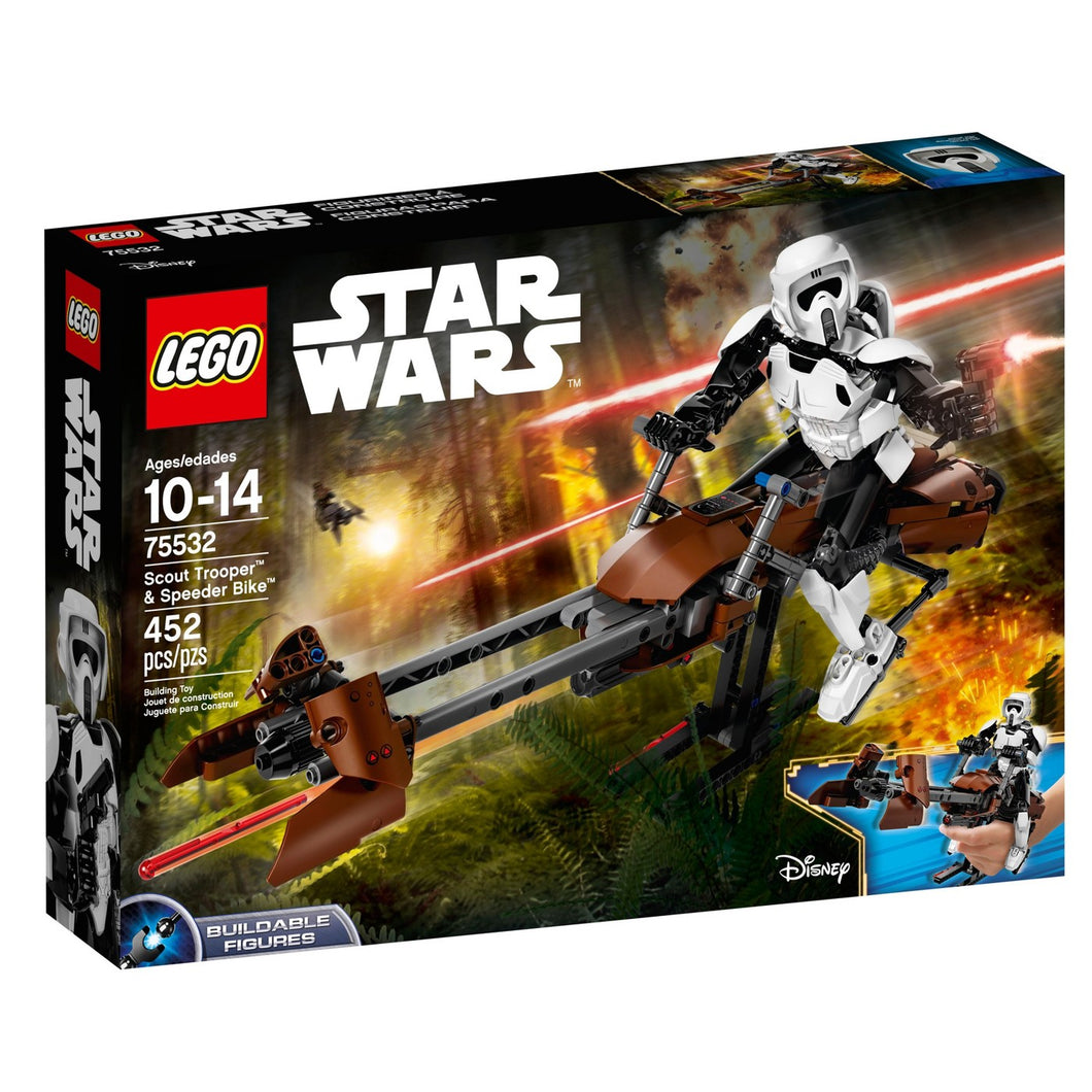 LEGO® Star Wars™ 75532 Scout Trooper & Speeder Bike ( 452 pieces)