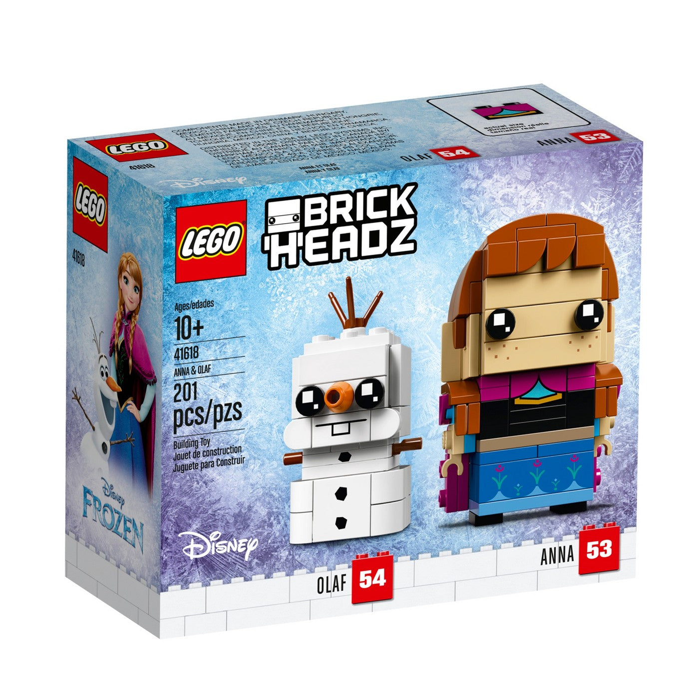 kant Eventyrer brændt LEGO® Brickheadz™ 41618 Disney™ Frozen Anna & Olaf ( 201 pieces) – AESOP'S  FABLE