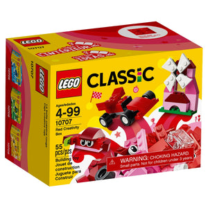 LEGO® CLASSIC 10707 Red Creativity Box (55 pieces)