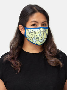 The Pigeon adult face mask