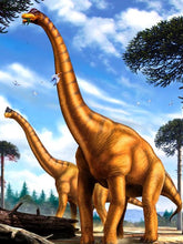 Load image into Gallery viewer, Brachiosaurus Puzzle (100 pieces)