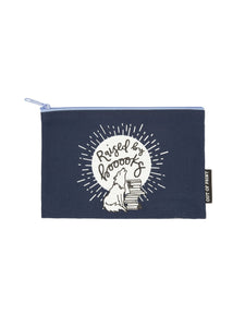 Raised by Books Pouch