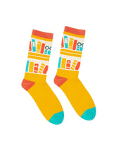 Load image into Gallery viewer, Bookshelf socks (Adult)