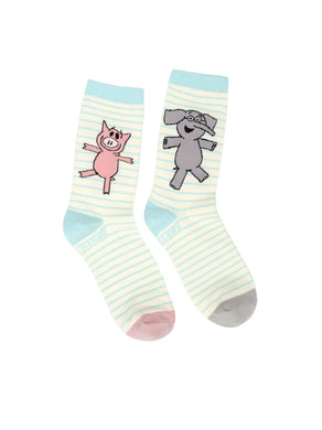 Elephant & Piggie socks (Adult)