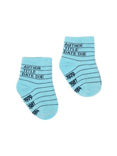 Load image into Gallery viewer, Library Card Toddler socks