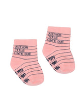 Load image into Gallery viewer, Library Card Toddler socks