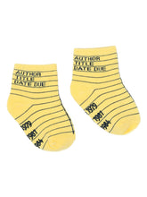 Load image into Gallery viewer, Library Card Toddler socks