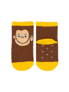 Curious George Toddler Socks (12-24M)
