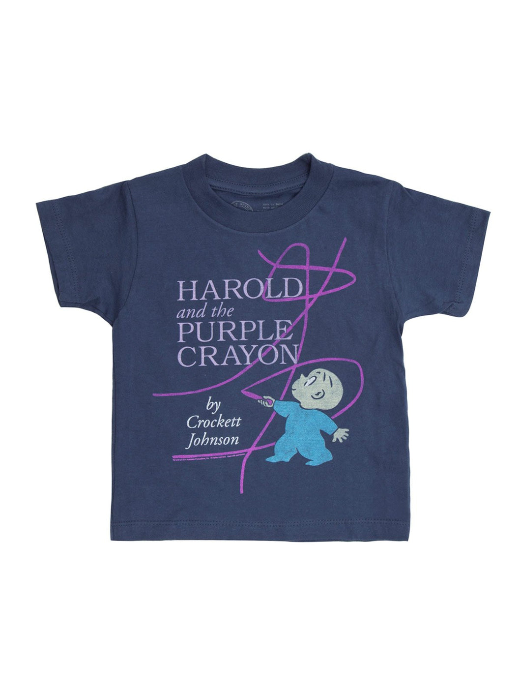 Harold and the Purple Crayon Kids T-Shirt