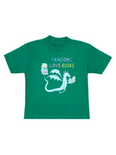 Load image into Gallery viewer, Dragons Love Books Kids T-Shirt