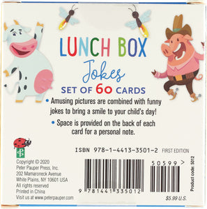  60 Pack Lunch Box Notes for Kids with Riddles and Puns