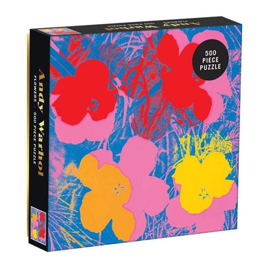 Andy Warhol Flowers Puzzle (500 pieces)
