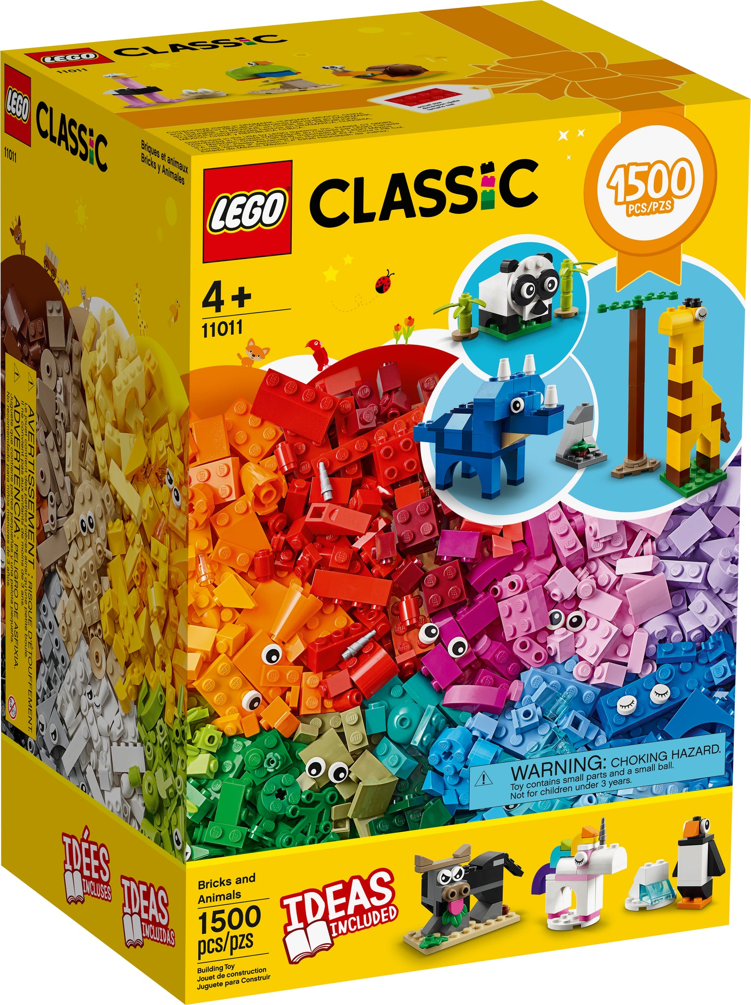 LEGO® CLASSIC 11011 Bricks and Animals (1500 pieces) – AESOP'S FABLE