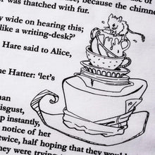 Load image into Gallery viewer, Alice in Wonderland Baby Blanket