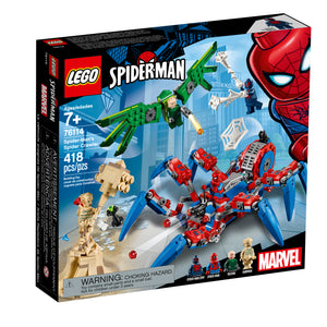 LEGO® Marvel Spider-Man 76114 Spider-Man's Spider Crawler (418 pieces)