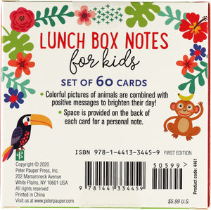 Lunch Box Notes for Kids (60 pack)