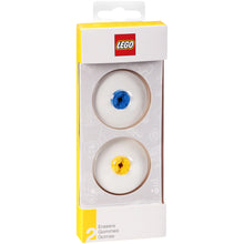 Load image into Gallery viewer, LEGO® Erasers (Blue &amp; Yellow)