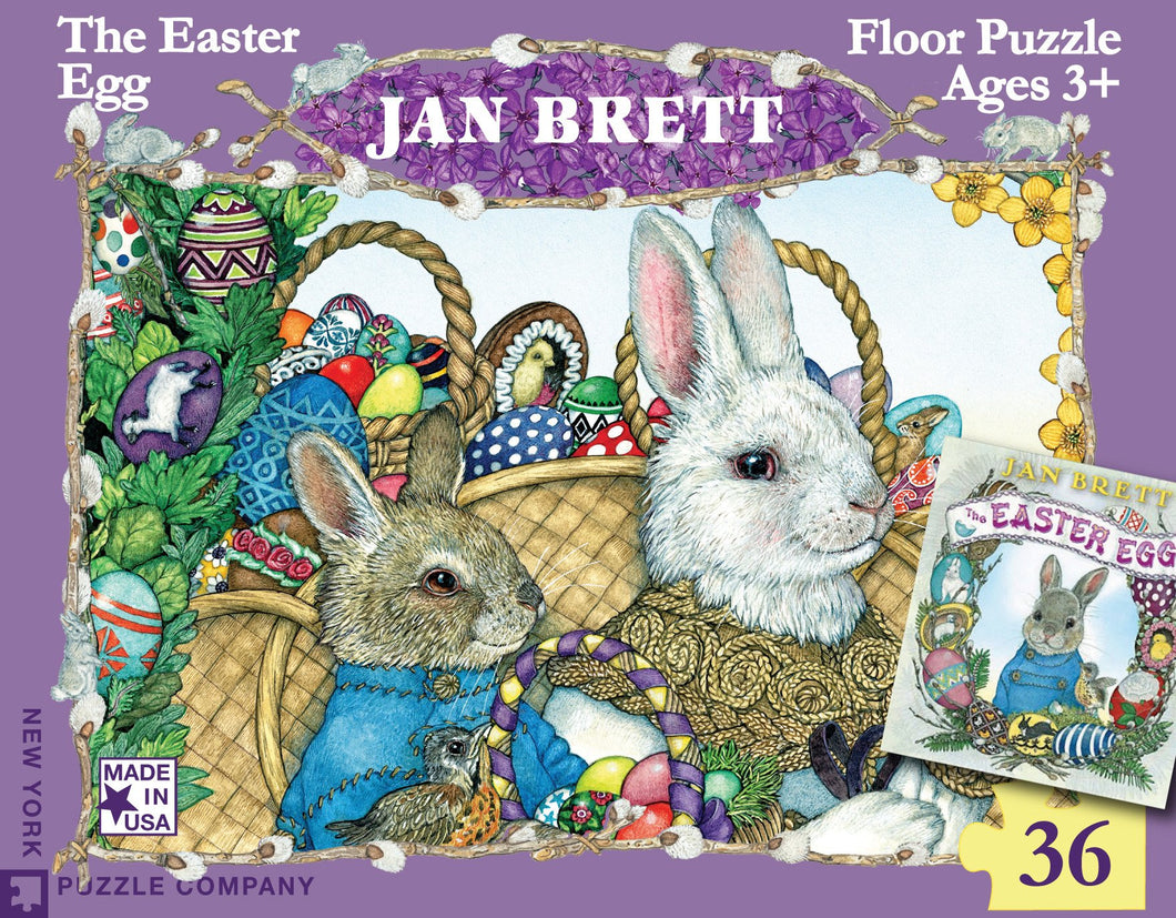 Jan Brett - The Easter Egg (36 pieces)