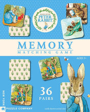 Load image into Gallery viewer, Beatrix Potter&#39;s Peter Rabbit Memory Game
