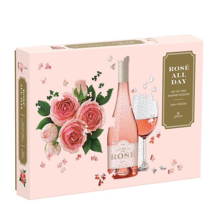 Rosé All Day Shaped Puzzle (500 pieces)
