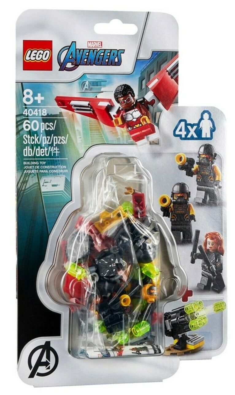 LEGO® Marvel Avengers 40418 Falcon and Black Widow Team Up (60 pieces)