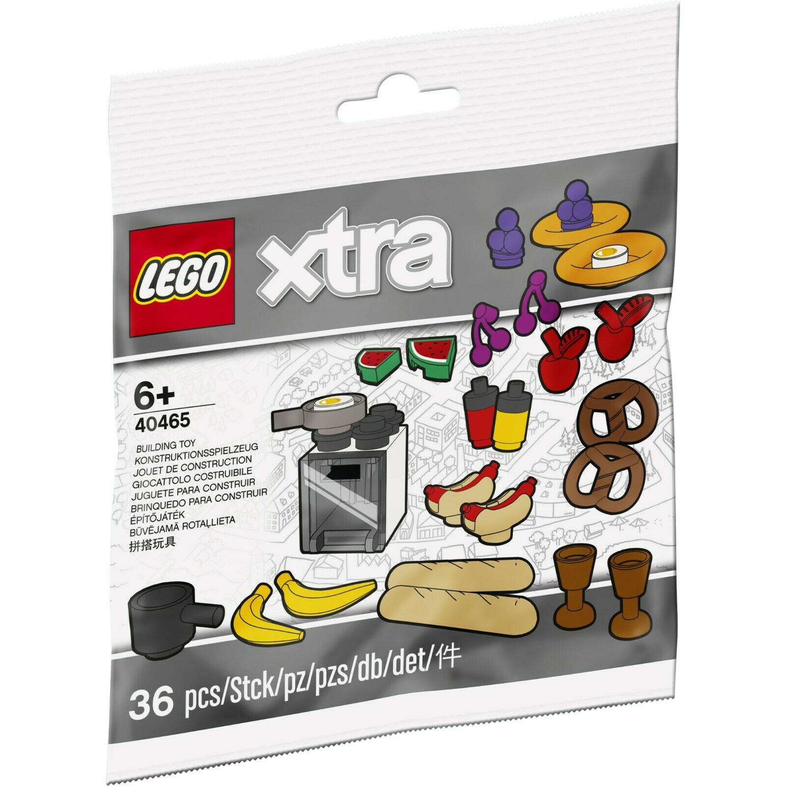 LEGO® xtra 40465 Food (36 pieces) - Main Image