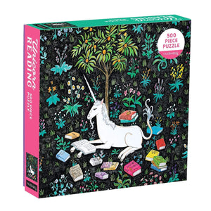 Unicorn Reading Family Jigsaw Puzzle (500 pieces)